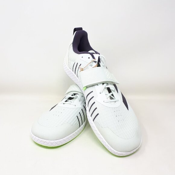 Adidas The Total Weightlifting Gym Workout Shoe Sneaker ID0353 Jade Mens 11.5 US - Picture 10 of 11